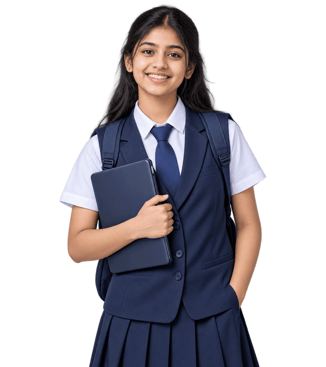Student using SkolaS education technology