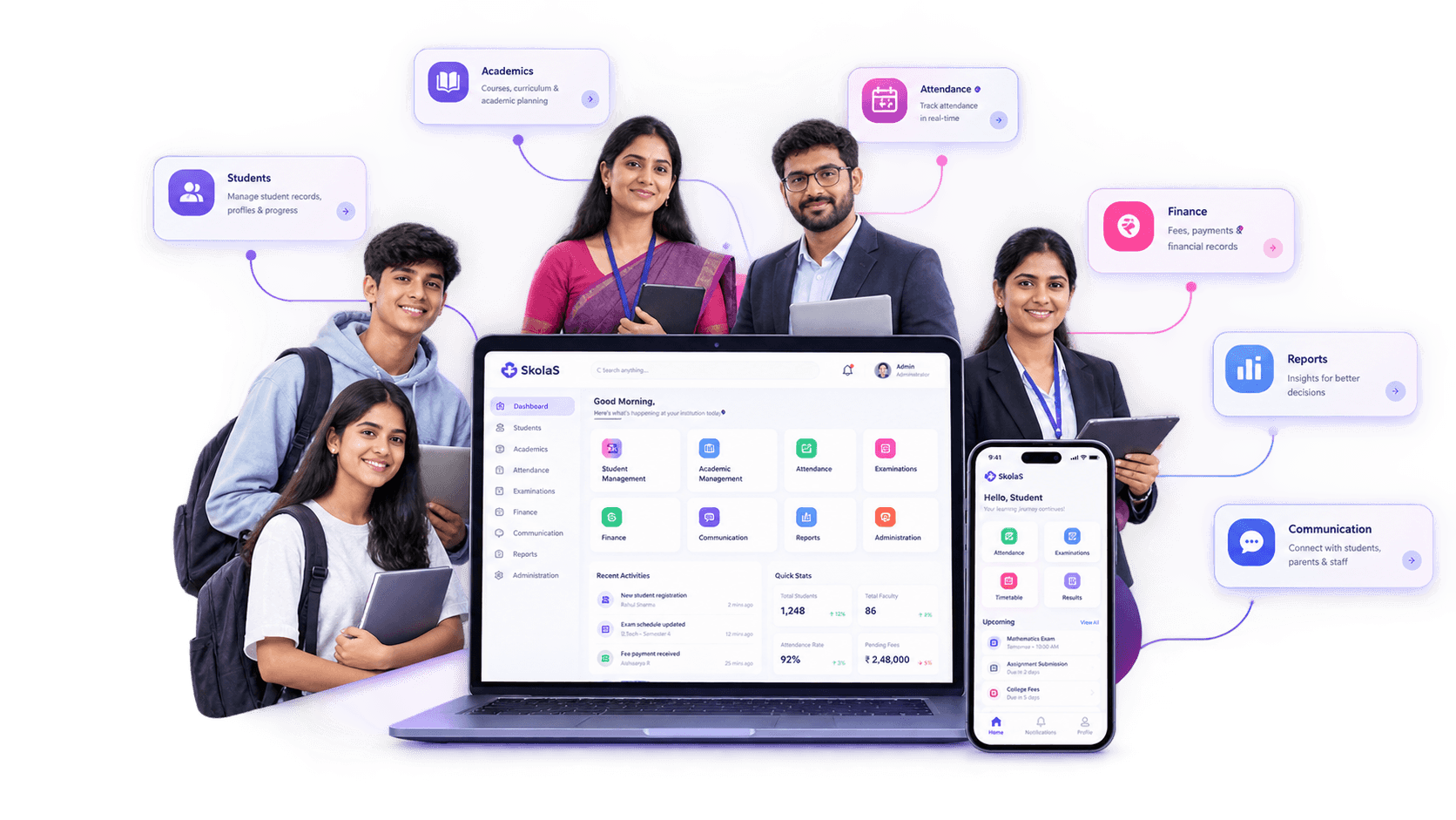 SkolaS education management platform