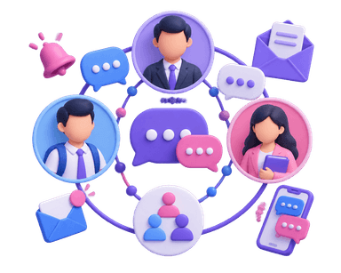 Communication illustration