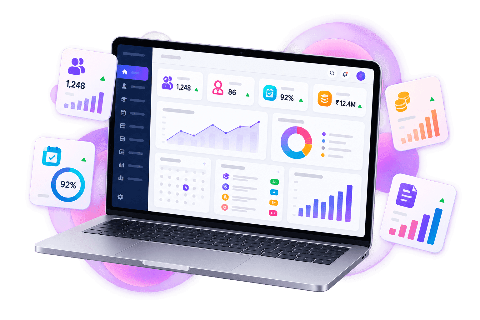 SkolaS education management dashboard