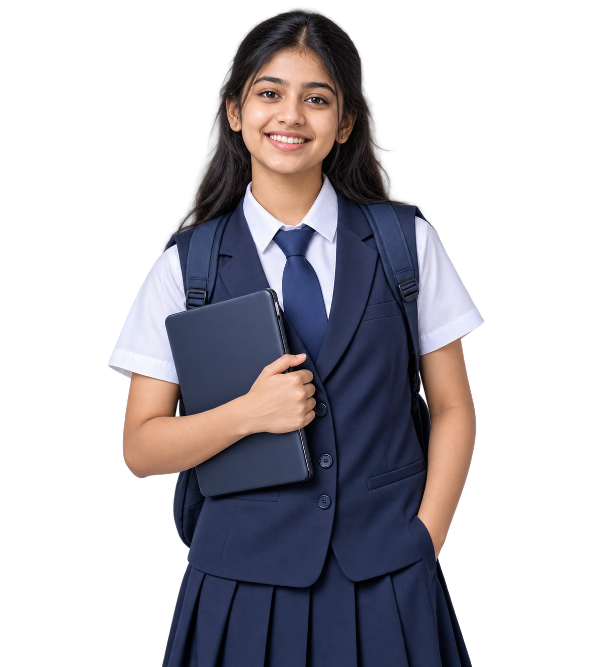 Student using SkolaS education technology