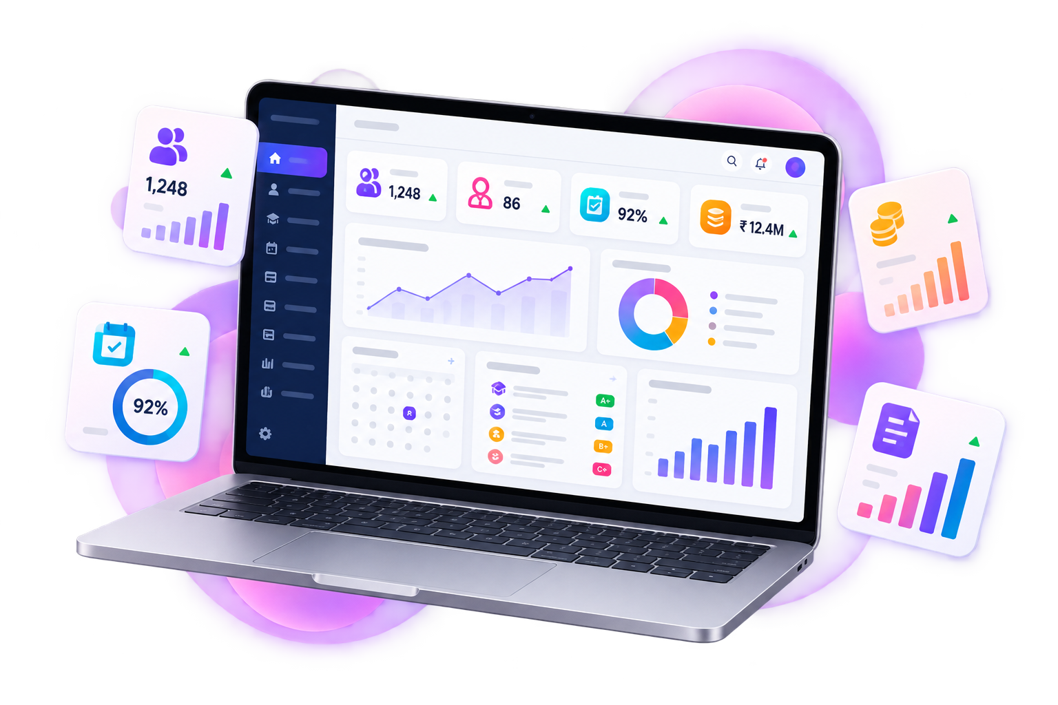 SkolaS education management dashboard