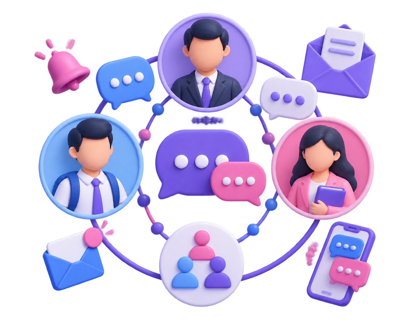 Communication illustration