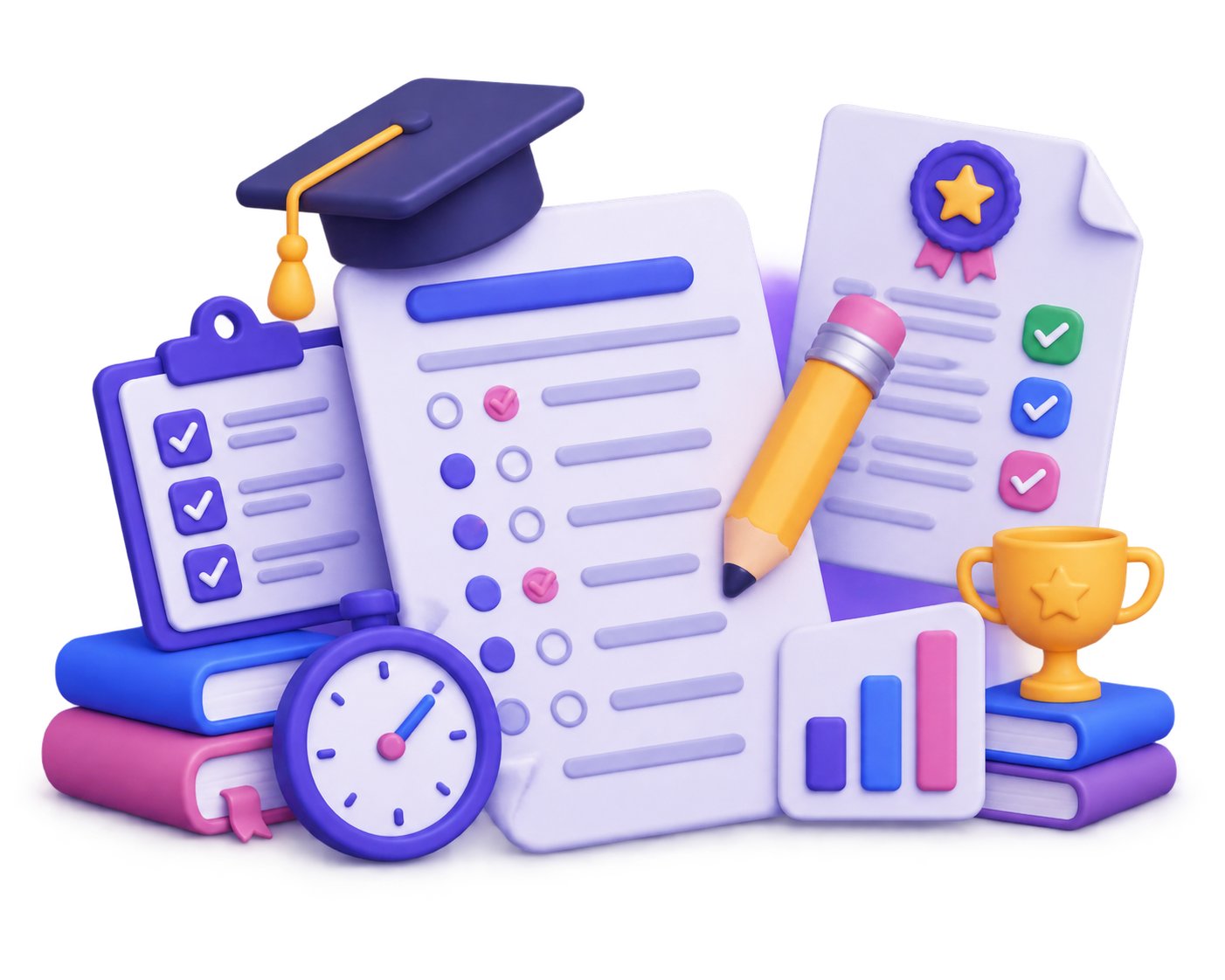 Exam & Grading illustration