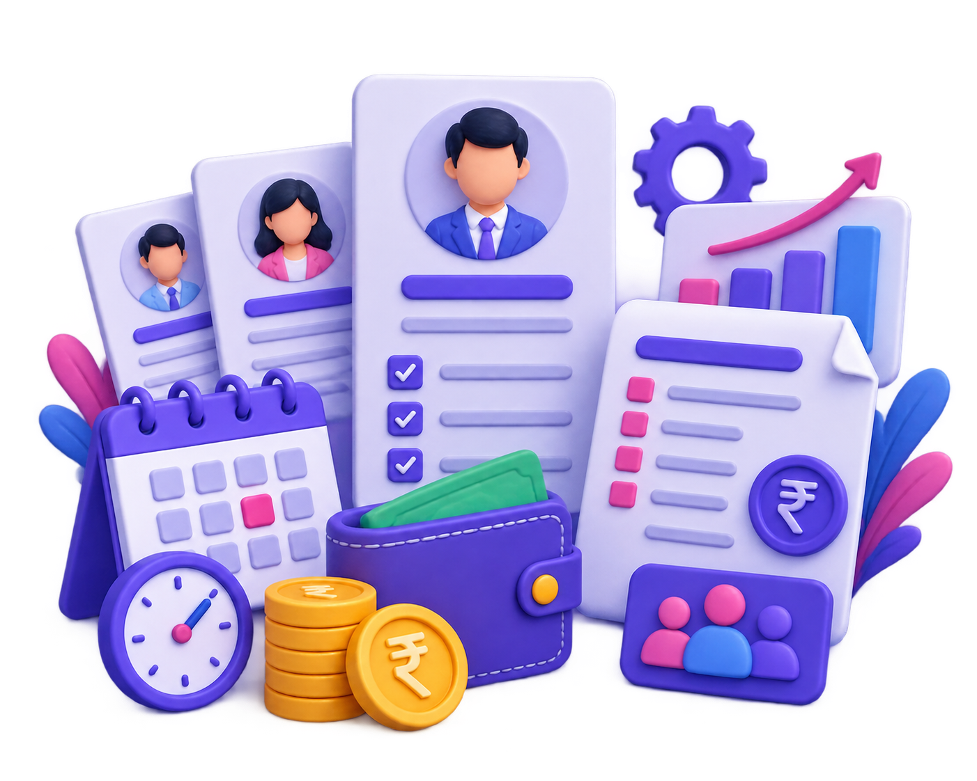 HR & Payroll illustration