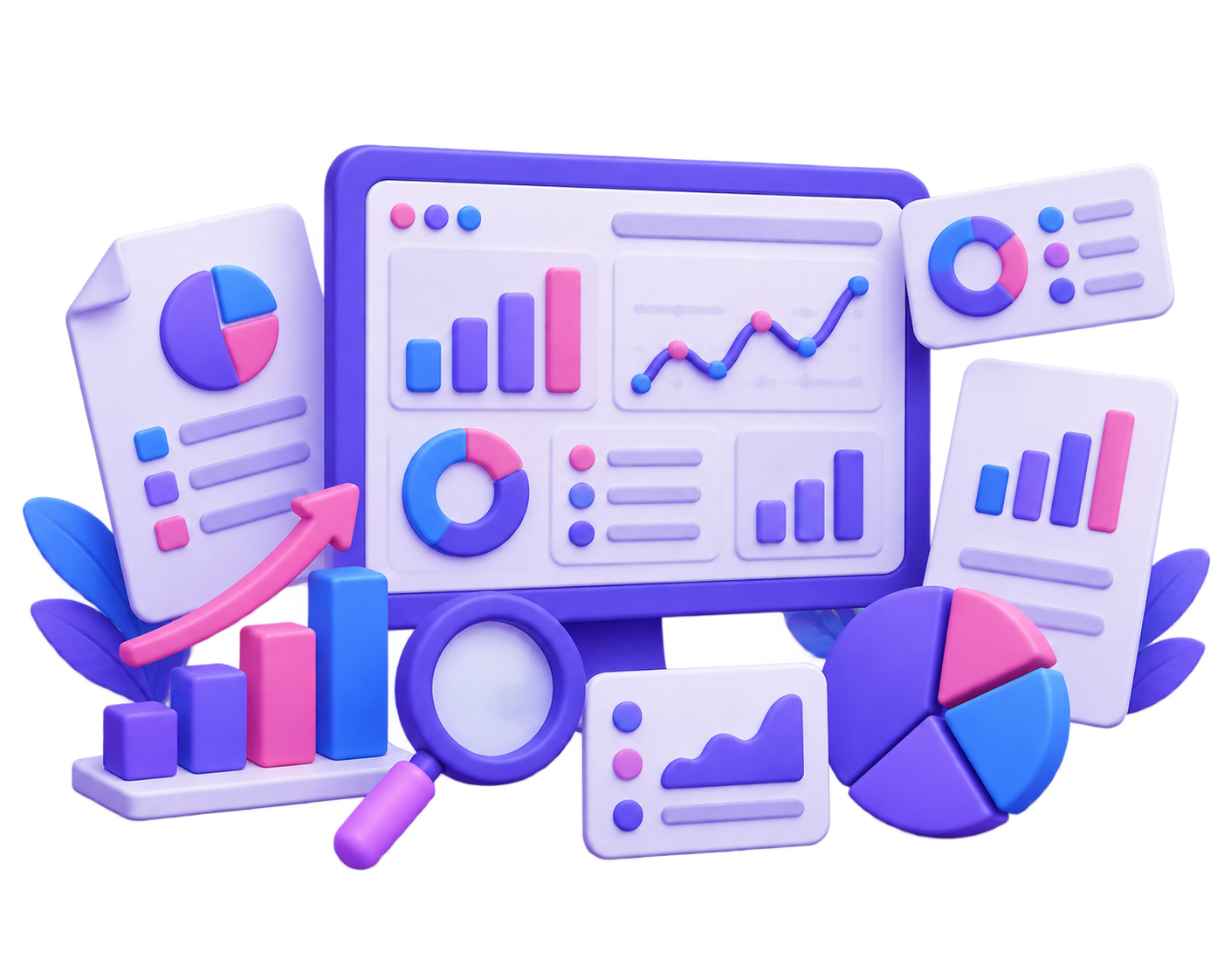 Reports & Analytics illustration
